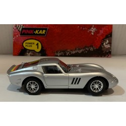 SLOT CAR PINK KAR CV056 FERRARI 250 GTO MATRICULA RARA 1962 PLATA
