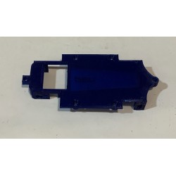 SLOT CAR U3D CHASIS 3D FIAT 600 ABARTH TRANSVERSAL  AZUL BRM
