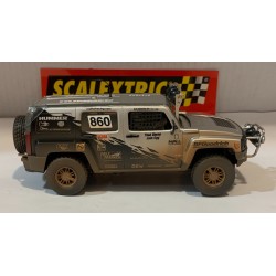 SLOT CAR SCX SCALEXTRIC 6507 HUMMER H3 -860 TT HENDERSON EFECTO BARRO