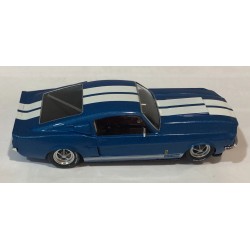 SLOT CAR THUNDERSLOT CA00504S/W MUSTANG SHELBY GT350 1967 DARK MOSS BLUE