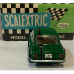 SLOT CAR SCX SCALEXTRIC EXIN C-42 TC SEAT 850 COUPE ABARTH  -38 VERDE RACE TUNED