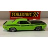 SLOT CAR SCX SCALEXTRIC 64380 PLYMOUTH AAR CUDA LIME LIMITED EDITION 50 UNIDADES