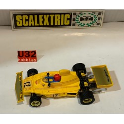 SLOT CAR SCX SCALEXTRIC EXIN C-4052 FERRARI 312 B3 -12 F1 '74 AMARILLO REGAZZONI