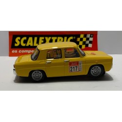 SLOT CAR SCX SCALEXTRIC 6480 RENAULT 8 TS -217 YELLOW
