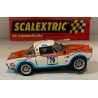 SLOT CAR SCX SCALEXTRIC 6377 FIAT 124 SPYDER -19 GULF S.PARRINI