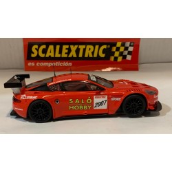 SLOT CAR SCX SCALEXTRIC 6324 ASTON MARTIN DBR9 SALO DEL HOBBY 2007