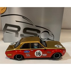 SLOT CAR REVOSLOT RS-0241 FORD ESCORT MKI -16 ALAN MANN RACING BSCC 1969 GARNER