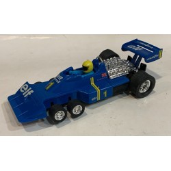 THE SLOT AFFAIR SCALEXTRIC EXIN FORD TYRRELL P34 6 RUEDAS F1 -1 AZUL  SCHECKTER