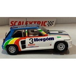 SLOT CAR SCX SCALEXTRIC U10523S300 RENAULT 5 TURBO -3 HERGOM J.PURAS-P.CASAR