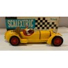 SLOT CAR SCALEXTRIC C-65 ALFA ROMEO 8c AMARILLO FRANCIA CON CAJA
