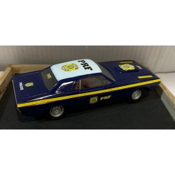 SLOT CAR BUM SLOT 2300 DODGE CHALLENGER POLICIA + 2 FIGURAS  LTED.ED 12 UN.