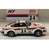 SLOT CAR FLY A2067 PORSCHE 934 -34 RALLY MONTE CARLO 1981 G.SANSON-C.MAZLOUMIAN