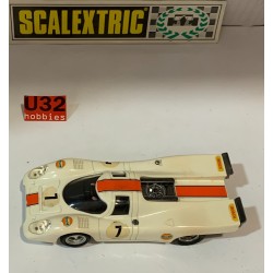 SLOT CAR SCX SCALEXTRIC EXIN C-46 PORSCHE 917 -7BLANCO