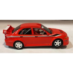 SLOT CAR SCALEAUTO SC-6283R MITSUBISHI LANCER EVO V TOMMY MAKINEN EDITION