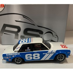 SLOT CAR REVOSLOT RS-0240 DATSUN 510 -66 BRE SCCA TRANS-AM 1972 PETER GREGG