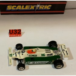 SLOT CAR SCALEXTRIC C-138 WILLIAMS FW07B -27 F1 1980 ALAN JONES