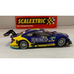 SLOT CAR SCX SCALEXTRIC A10214S300 MERCEDES C-COUPE AMG DTM -2 EURONICS PAFFETT