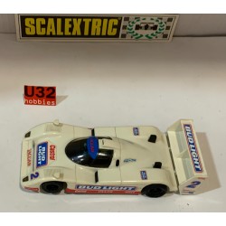 SLOT CAR SCX SCALEXTRIC EXIN TYCO SRS-2 9317 JAGUAR XJR 14 -2 BUD LIGHT