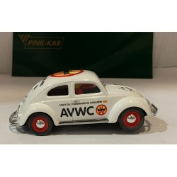 SLOT CAR PINK KAR VW BEETLE ESCARABAJO AMICS DEL VOLKSWAGEN DE CATALUNYA 2003