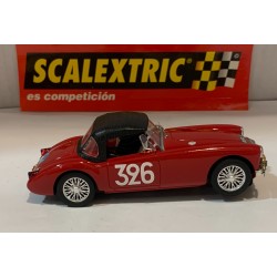 SLOT CAR SCX SCALEXTRIC A10039S300 MG A DAMES -396 ROJO