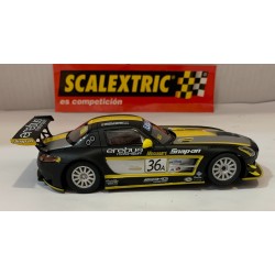 SLOT CAR SCX SCALEXTRIC A10154S300 MERCEDES SLS GT3 -36 EREBUS B.SCHNEIDER-JAGER