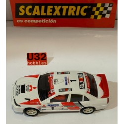 SLOT CAR SCX SCALEXTRIC 6000 MITSUBISHI LANCER EVO V COSTA BRAVA T.MAKKINEN