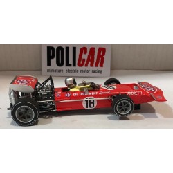 SLOT CAR POLICAR CAR04F MARCH 701 -18 F1 SPANISH GP 1970 MARIO ANDRETTI