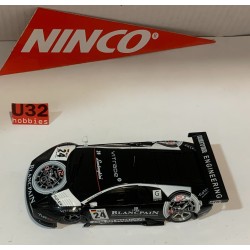 SLOT CAR NINCO LIGHTNING 50569 LAMBORGHINI MURCIELAGO -24 BLANCPAIN N DIGITAL
