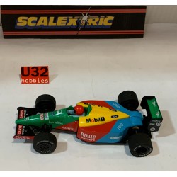 SLOT CAR SCX SCALEXTRIC C-461 BENETTON FORD B189 -1 F1  1989 A.NANINI UNBOXED