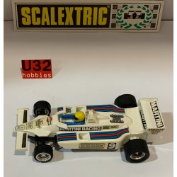 SLOT CAR SCX SCALEXTRIC EXIN 4059 LOTUS 79 MK VI -9  MARTINI M.ANDRETTI BLANCO