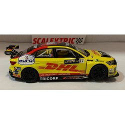 SLOT CAR SCALEXTRIC ADVANCE E10457S300 AUDI RS3 LMS -17 WTCR 2002 DHL N.BERTHON