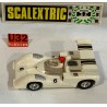 SLOT CAR SCX SCALEXTRIC EXIN C-40 CHAPARRAL GT -6 RACE TUNED BLANCO