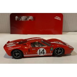 SLOT CAR NSR 0390SW FORD GT40 MKI -14 LE MANS 1966 SCUDERIA FILIPINETTI