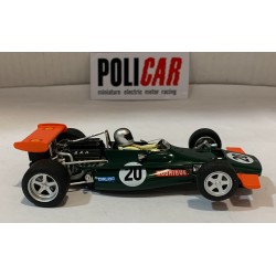 SLOT CAR POLICAR CAR08C BRM P153 -20 F1 SOUTH AFRICA GP 1970 PEDRO RODRIGUEZ