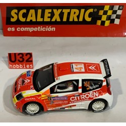 SLOT CAR SCX SCALEXTRIC ALTAYA CITROEN C2 JWRC -41 CANTABRIA 2006 DANI SORDO