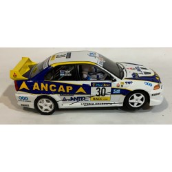 SLOT CAR SCALEAUTO SC-6367R MITSUBISHI LANCER EVO V -30 CATALUNYA '98 TRELLES