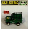 SLOT CAR SCX SCALEXTRIC EXIN STS 2205 LAND ROVER -12 TT 4x4 CAMEL VERDE
