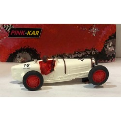 SLOT CAR PINK-KAR CV007 BUGATTI TYPE 59 -10 F1 1934 T.BIRKIN BLANCO