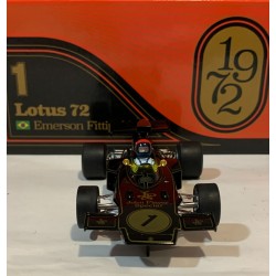 SLOT CAR POLICAR PCW03 LOTUS 72 -1 WORLD CHAMPIONSHIP 1972 E.FITTIPALDI