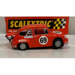 SLOT CAR SCX SCALEXTRIC SEAT FIAT 1000 ABARTH -69 (DEL PACK 40 ANIVERSARIO 6904)