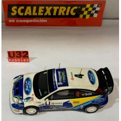 SLOT CAR SCX SCALEXTRIC SPAIN ALTAYA FORD FOCUS WRC -4 DANI SOLA