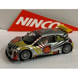 SLOT CAR NINCO 50452 RENAULT MEGANE TROPHY -10 McDONALDS G.HORION-R.KUPPENS