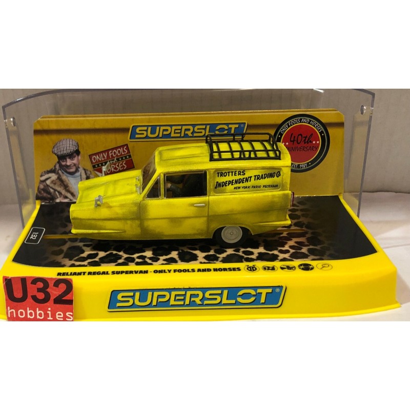 SUPERSLOT H4223 RELIANT REGAL SUPERVAN ONLY FOOLS AND HORSES  SCALEXTRIC UK