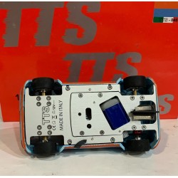 SLOT CAR TTS 046  1/24 AUTOBIANCHI A112 ABARTH -2 GULF TRACCION DELANTERA