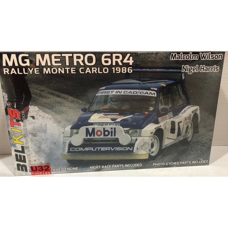 BELKITS BEL-015 KIT 1/24 MG METRO 6R4 RALLYE MONTE CARLO1986 M.WILSON-N.HARRIS