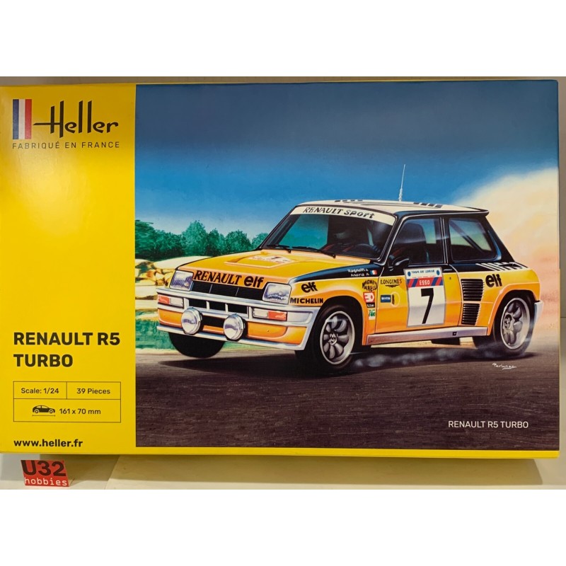 HELLER 80717 KIT 1/24 RENAULT R5 TURBO