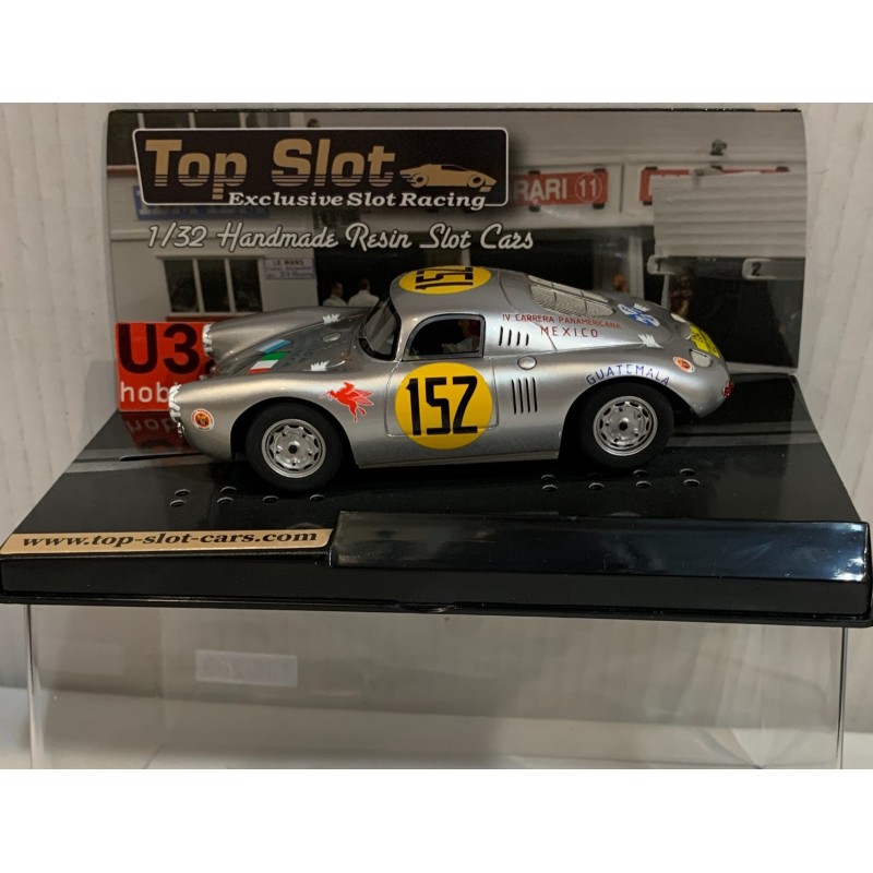 SLOT CAR TOP SLOT 7306 PORSCHE 550 COUPE PANAMERICANA -152 WINNER 1953 LIMITED