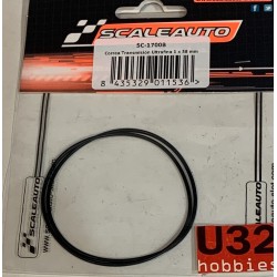 SLOT CAR SCALEAUTO SC-1700B CORREA TRANSMISION ULTRAFINA 1 X 58 mm