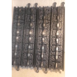 7406 SCALEXTRIC SCX TRAMO RECTA  350 mm TT RAID 4 UNIDADES NUEVAS PRIMERA SERIE*