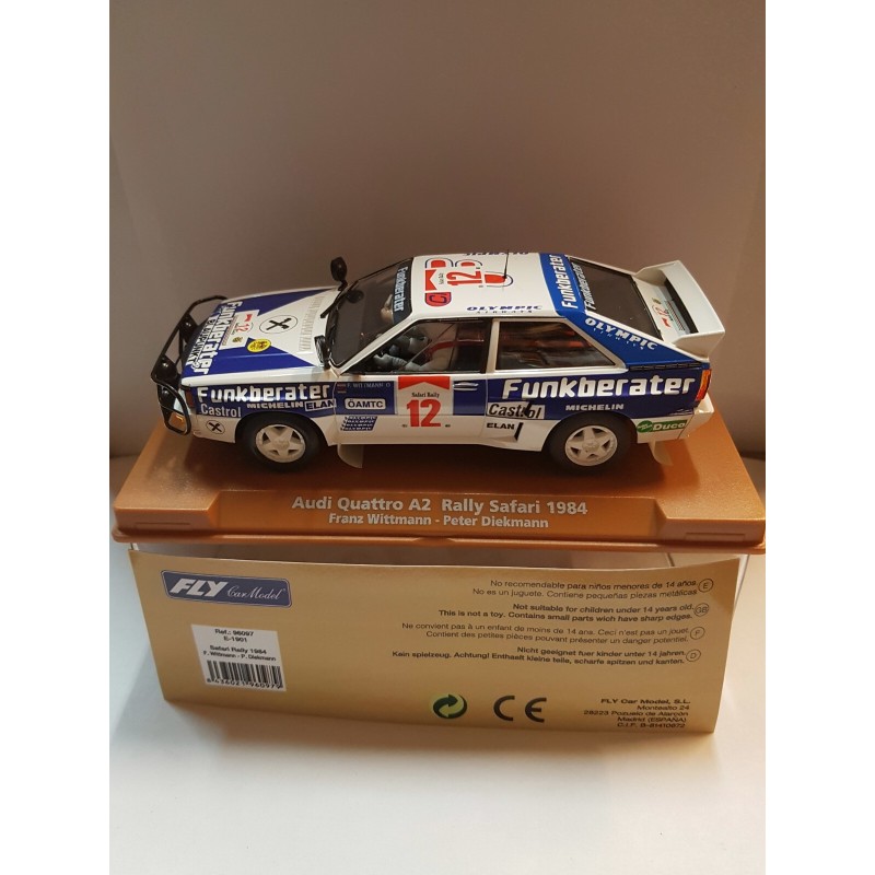 qq 96097 E-1901 FLY AUDI QUATTRO A2 R SAFARI 84 -12 F WITTMANN LTED ED 2000u  *